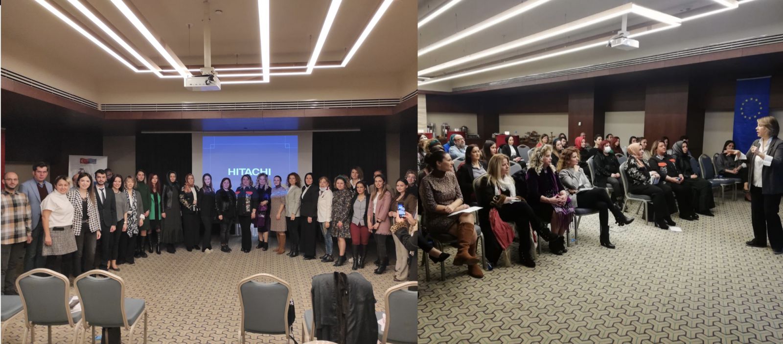 Aktif Kadın Eşit Temsil Projemizin Toplumsal Cinsiyet Eşitliği ve Toplumsal Cinsiyete Duyarlı İşyeri Eğitimleri bugün KİKAD ev sahipliğinde Konya’da gerçekleştirildi.